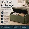 Quinbless™ ArcLounge Storage Bench